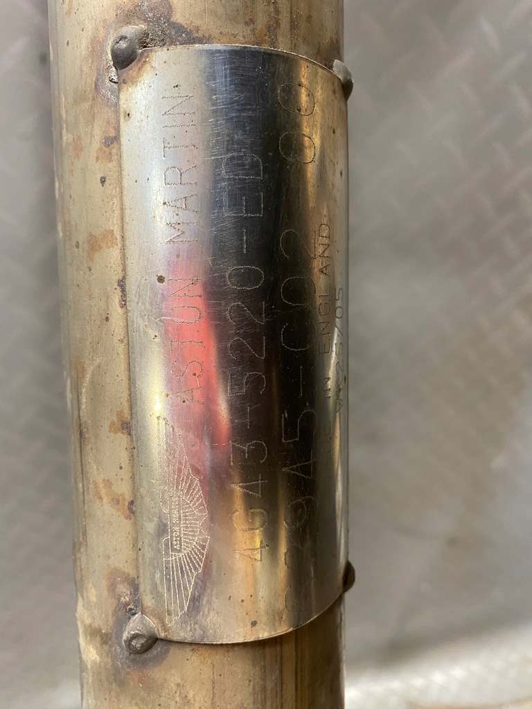 фото №10, Труба вихлопна вихлоп aston martin db9 5.9 v12 4g43-5220-ed 4g43-5220-bd