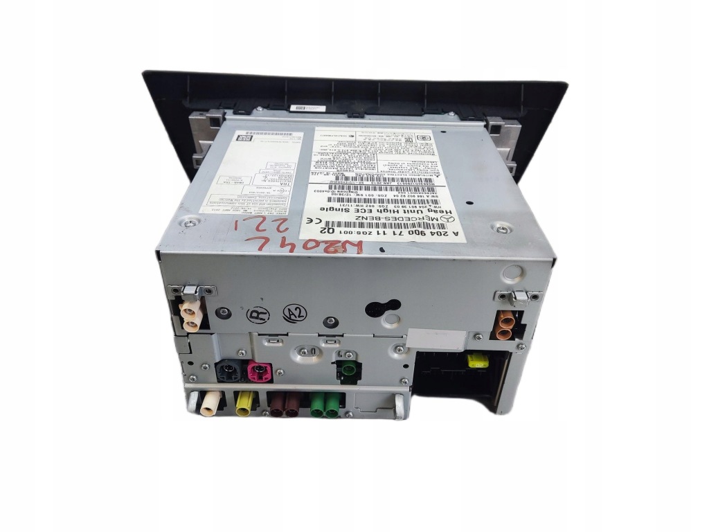 Купить Mercedes c klasa w204 рестайлинг  радио навигация a2049007111