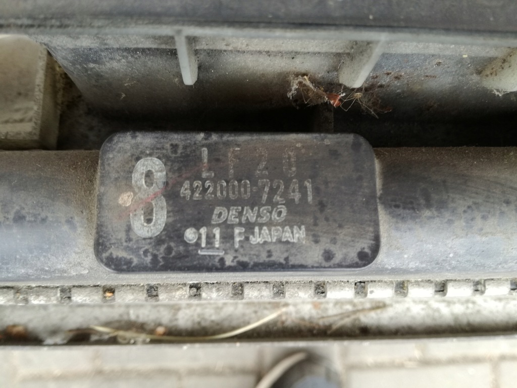 фото №5, Mazda 6 gg 03-06r радиатор вентиляторы 2.0automat