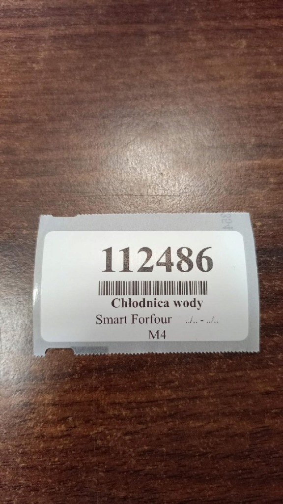 Smart forfour 1.5 cdi радіатор води Оригінал