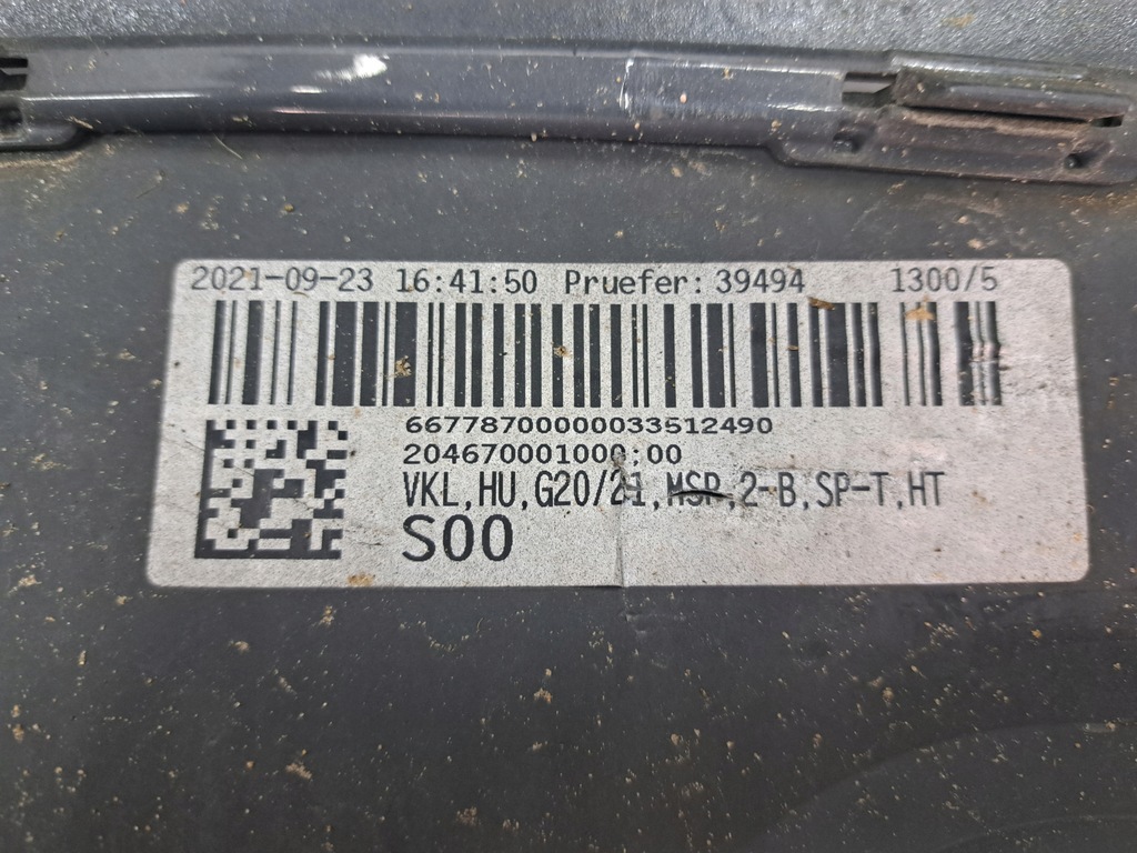 фото №12, Bmw iii 3 g21 18- m набор бампер задняя оригинальный kombi dravitgrau