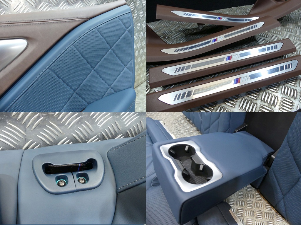 фото №14, Bmw g09 xm обивка сиденья вентиляция массаж заднее сиденье обшивки туннель po 22km!