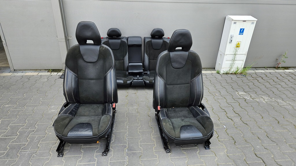 фото №1, Сиденья сиденье заднее сиденье задняя комплект полукожа volvo v40 ii rdesign r-design