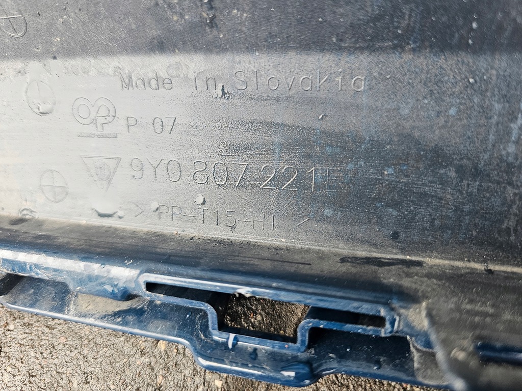 фото №13, Porsche cayenne 9y0 бампер перед idealny 9y0807221