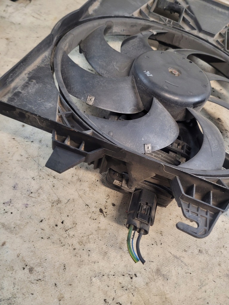 фото №11, Вентилятор радиатора модуль 940004101 5s718c607bd mondeo mk3 2.0tdci