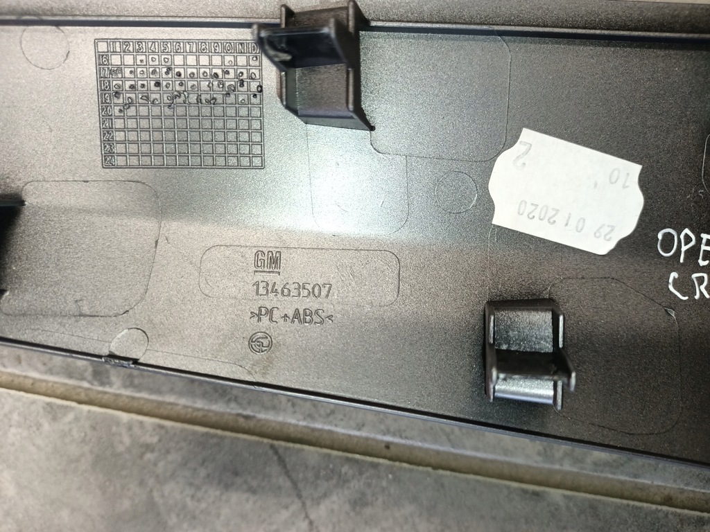 фото №9, Dekor консолі opel crossland x 13463507