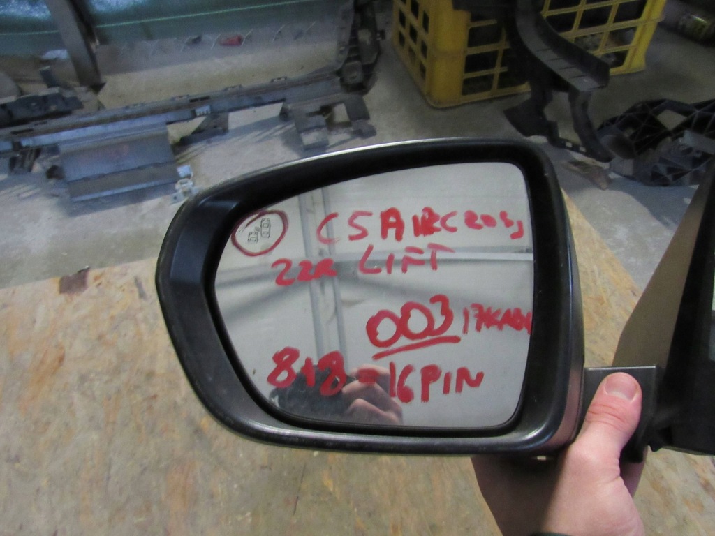 фото №6, Електричний дзеркало бічний перед сторона ліва citroen c5 aircross