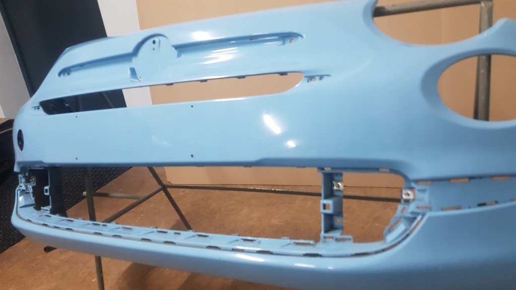 фото №8, Fiat 500 lift бампер передній перед