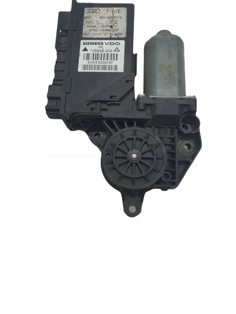 фото №10, Audi a4 b7 b6 моторчик скло лівий задня 8e0959801e