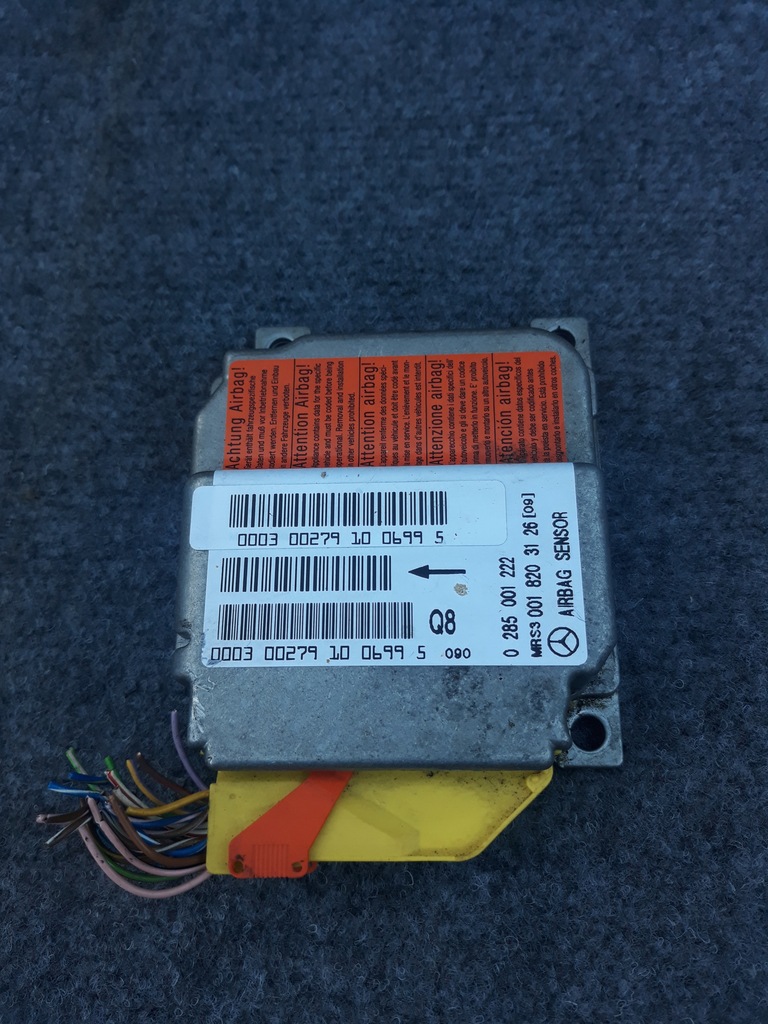 фото №1, Датчик подушка безпеки подушок mercedes-benz оригінальний номер 0018203126