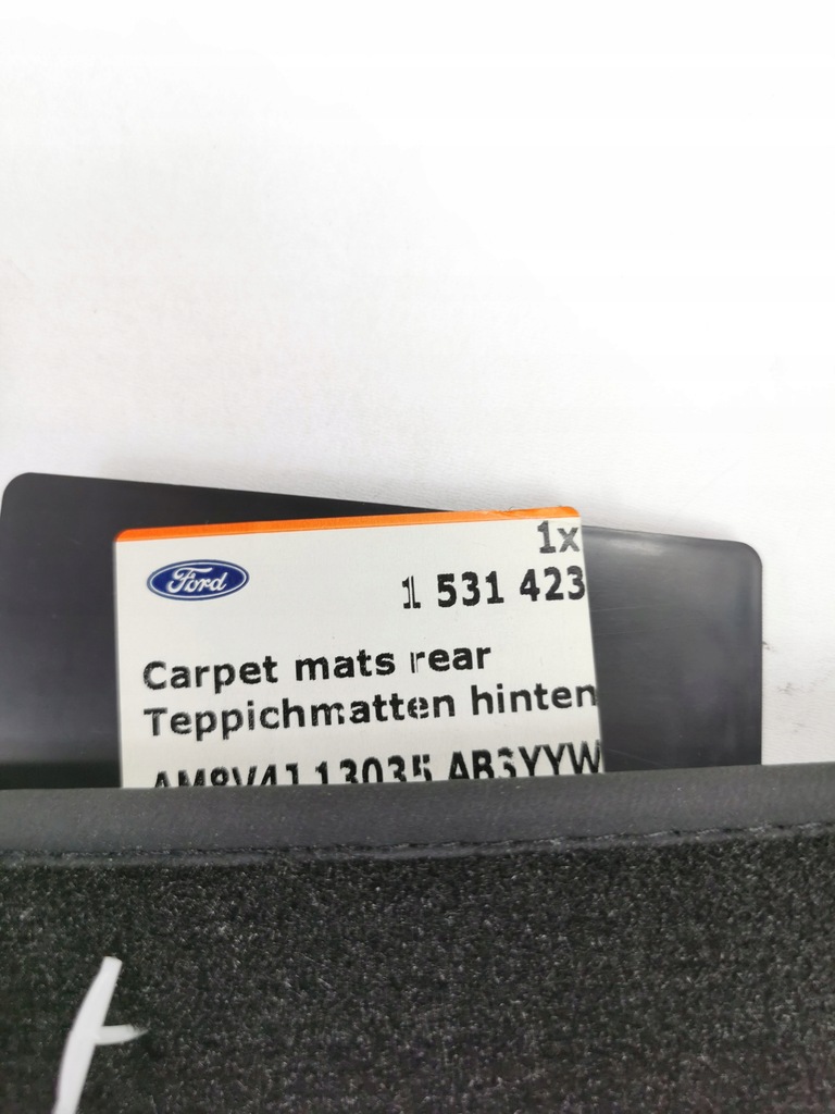 фото №6, Коврики велюровые задняя ford kuga mk1 оригинальный номер 1531423