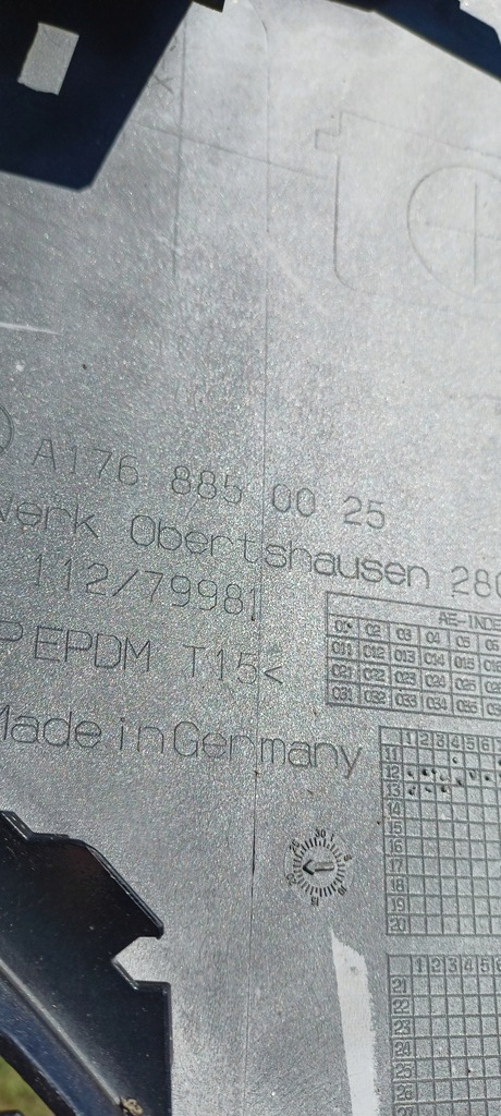 фото №9, Бампер перед передний mercedes a-klasa w176 a1768850025