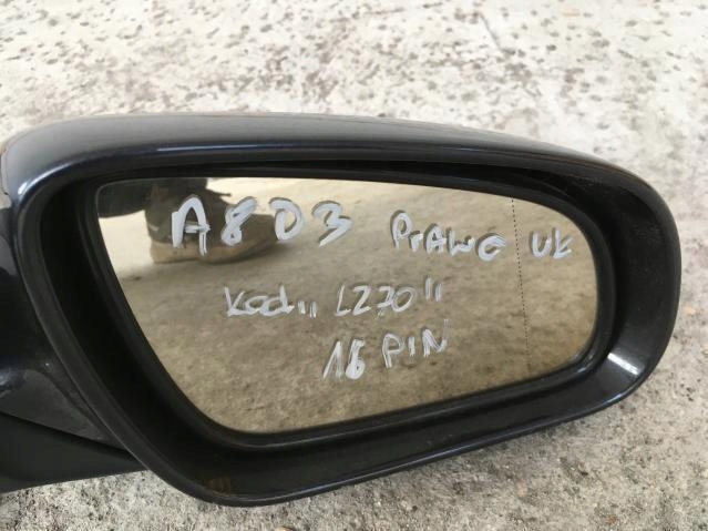 фото №9, Дзеркало праве audi a8 d4 16pin lz70 02-08