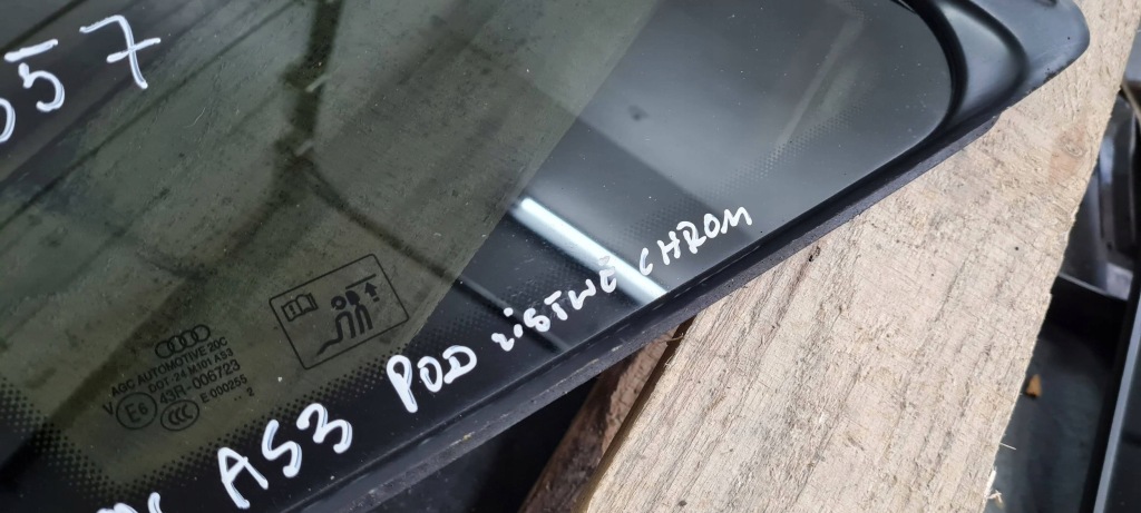 фото №9, Q5 8r скло кузовна ліва лівий задня as3 12r 8r0845299q