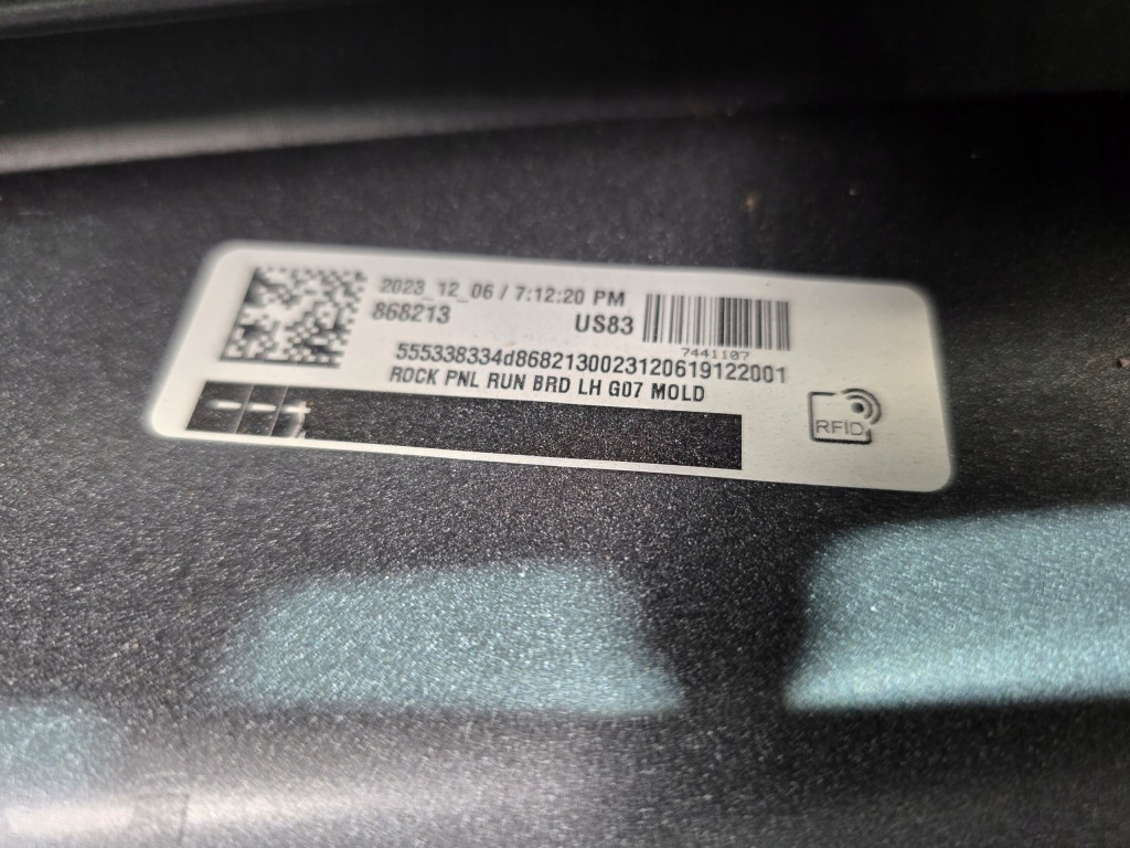 фото №8, Молдинг поріг ліва bmw x7 g07 lci m-pakiet a96 mineralweiss 7441107