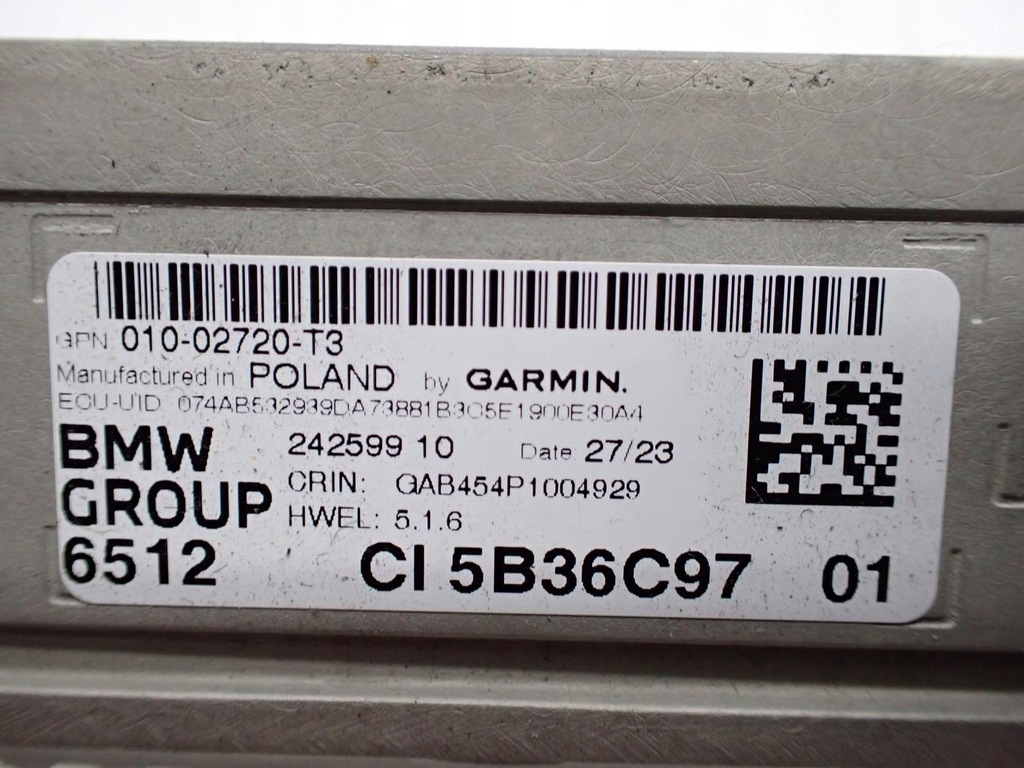 фото №15, Радіо навігація navi дисплей лічильник bmw 4 i4 g26 gran coupe 23r