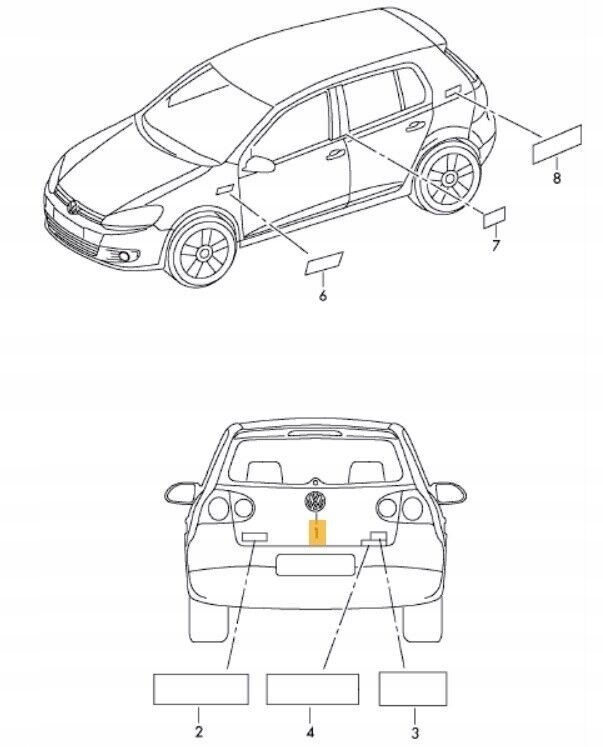 фото №2, Емблема vw t. passat 11-15