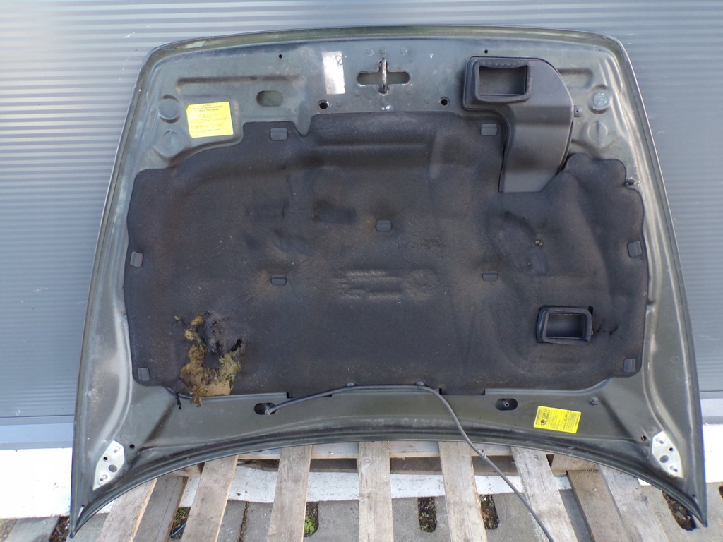 фото №9, Капот крышка двигателя volvo v50 s40 ii алюминиевая цвет 46500