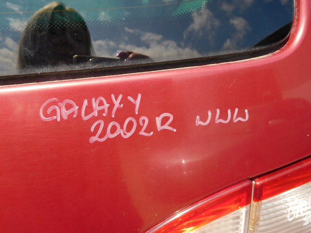 фото №4, Кришка багажника багажника galaxy mkii 00-05 1.9 tdi