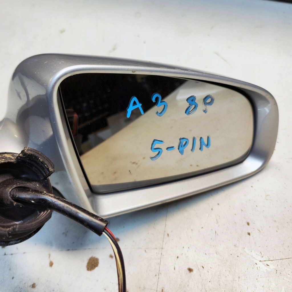 фото №2, Audi a3 8p дзеркало праве 5pin