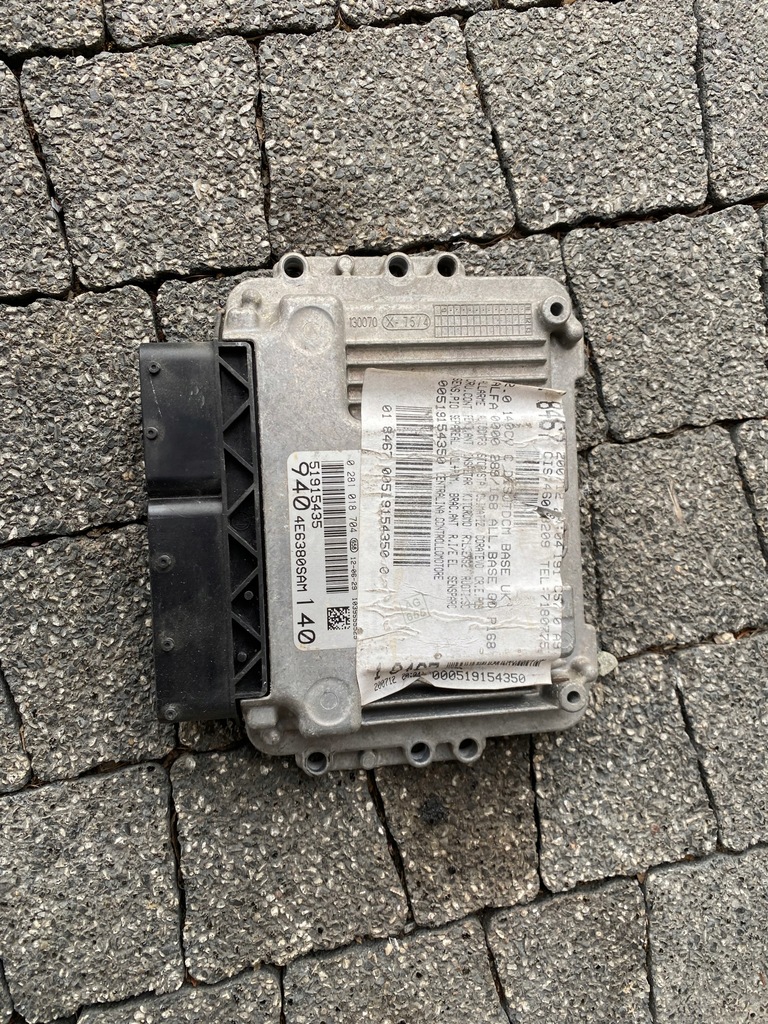 фото №1, Бортовий комп'ютер двигуна alfa romeo 0281018704