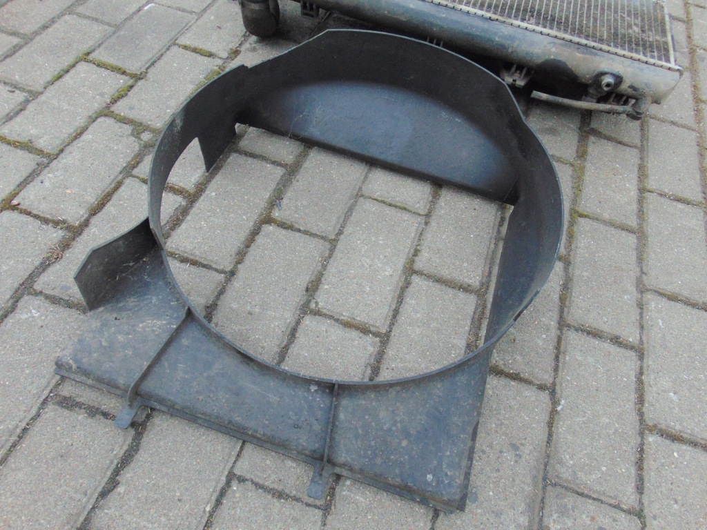 Вентилятор радиатор радиатор воды кондиционер ssangyong musso 1 1993r- 2.9d европа Доставка