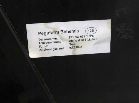 фото №7, Audi a3 8p бардачок пассажира 8p1857035c