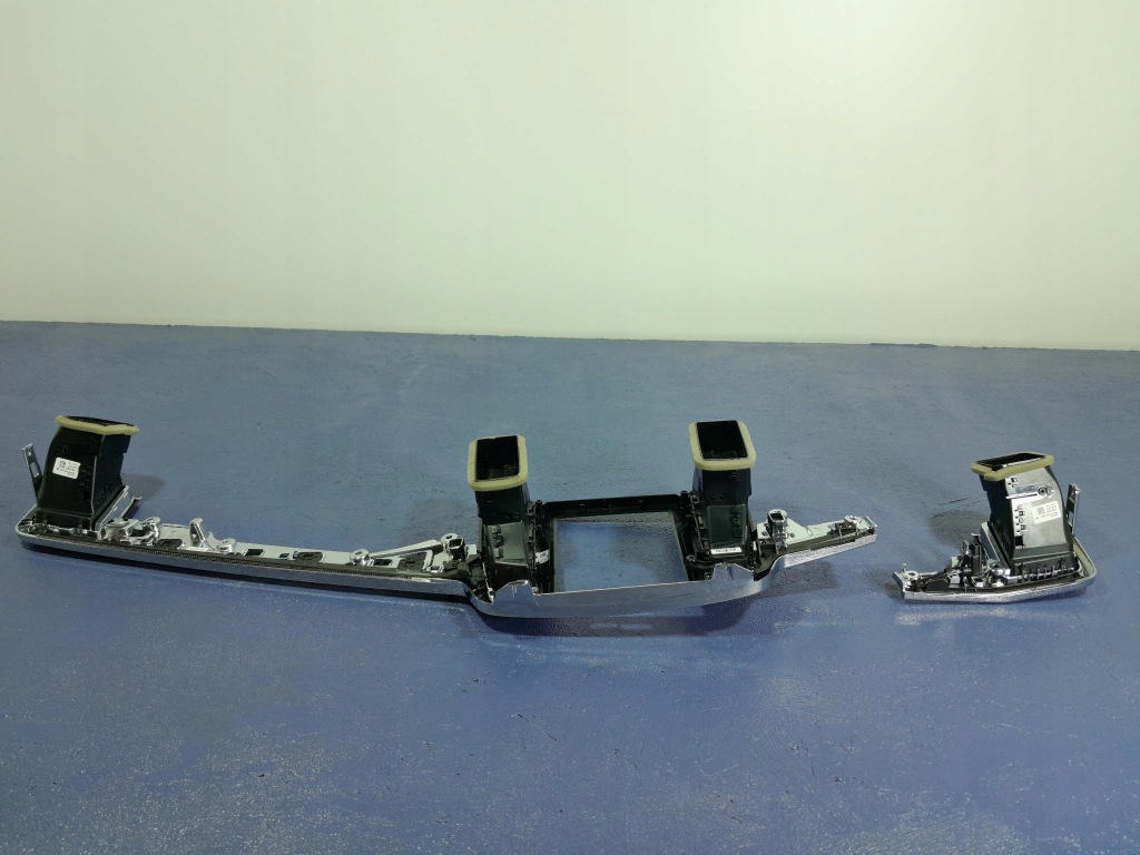 фото №7, Volvo s90 v90 ii 16- каркас рамка панелі dekor ґрати обдув хром 31403976