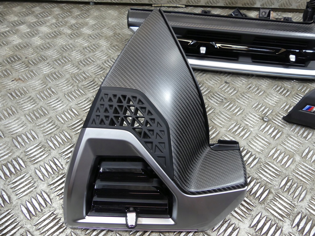 фото №6, Bmw g09 xm m молдинг карбон декоративная панели приборной панели туннель решётки