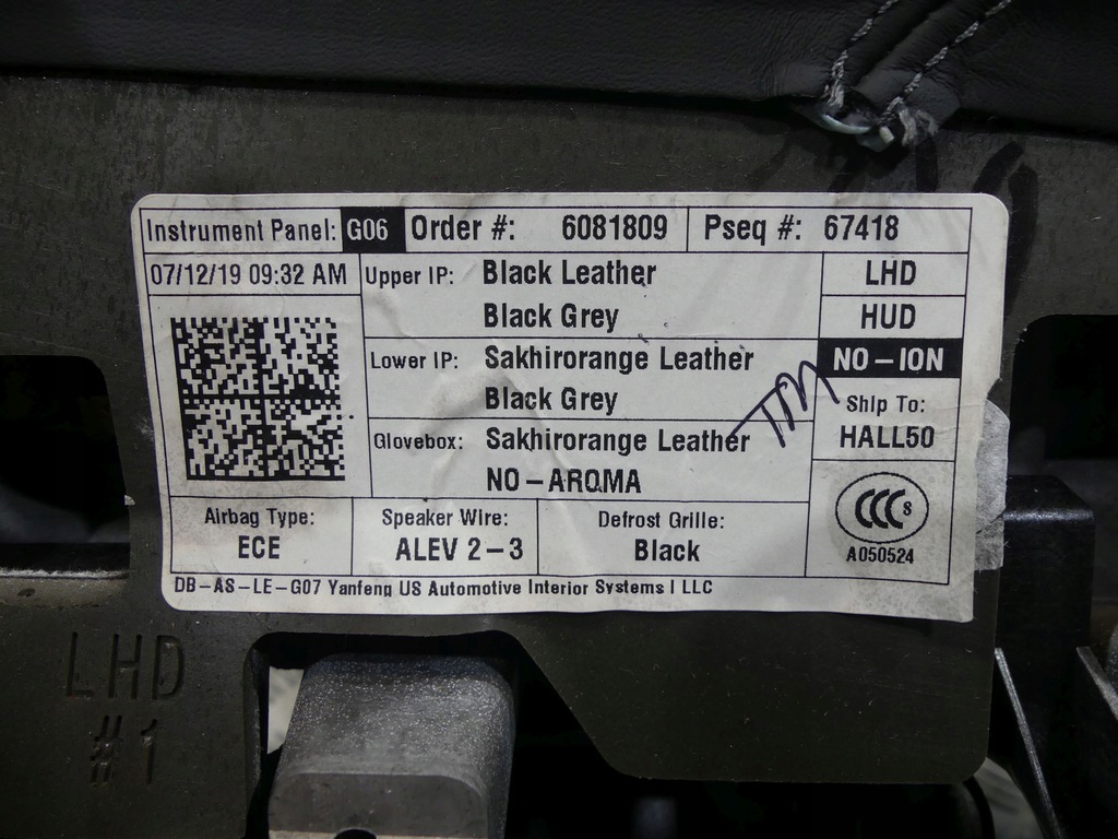 фото №6, Bmw g05 g06 g07 f95 f96 панель приладів приладова консоль sakhir orange merino soft