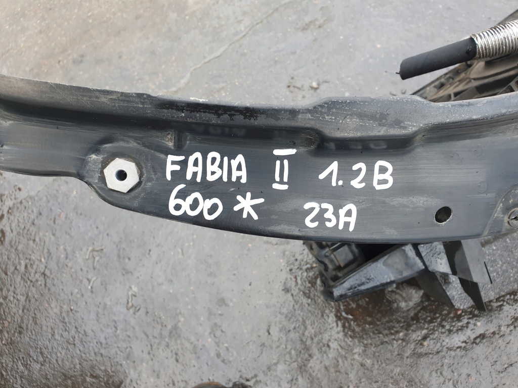 фото №7, Pas передний усилитель передний комплект радиатор skoda fabia ii 1.2 бензин