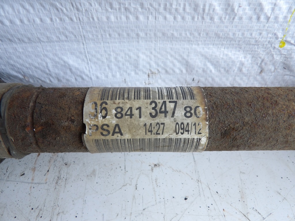 фото №2, Приводной вал левая peugeot citroen 9684134780