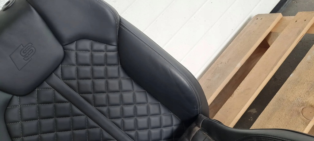 фото №15, Sq5 q5 80a обшивка шкіра сидіння водія оббивка ліва лівий