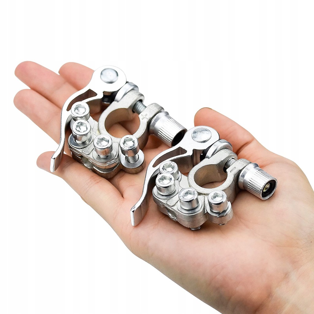 фото №12, З'єднувач супортів акумулятор dodatnie ujemne-2 szt. клема клеми набір клема