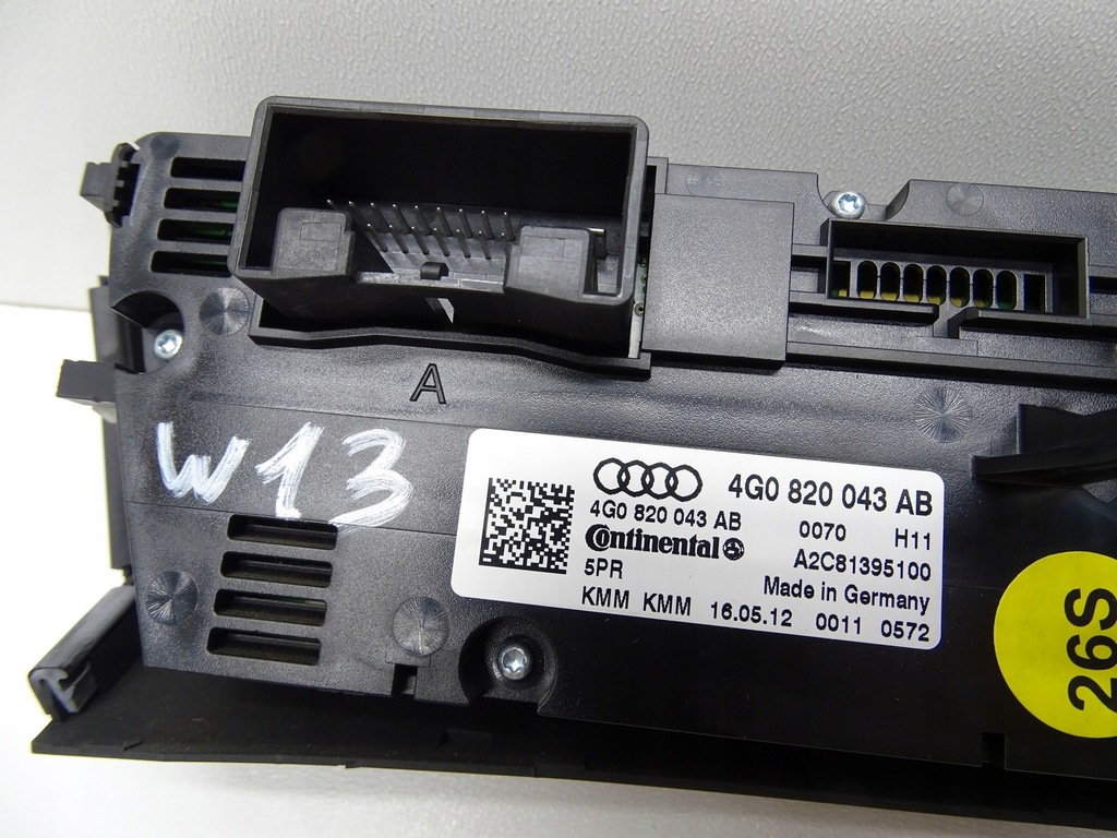 фото №7, Панель управление обдув кондиционера audi a6 c7 4g0820043ab