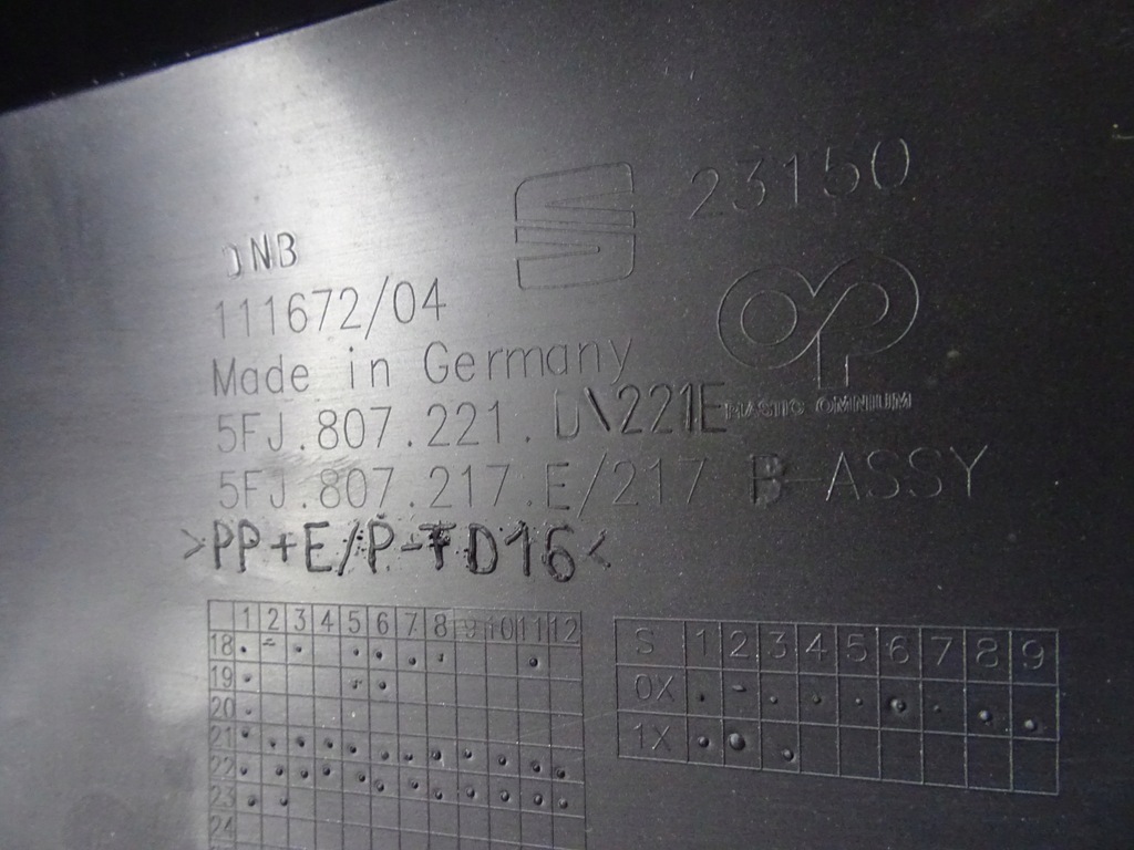 фото №14, Бампер перед передній seat tarraco 5fj 2018- 5fj807221d