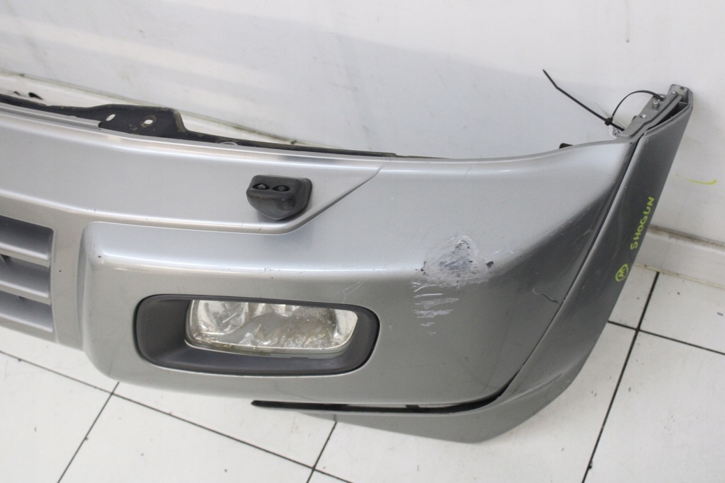 фото №9, Mitsubishi pajero iii 99r- бампер перед передний омыватель противотуманные фары