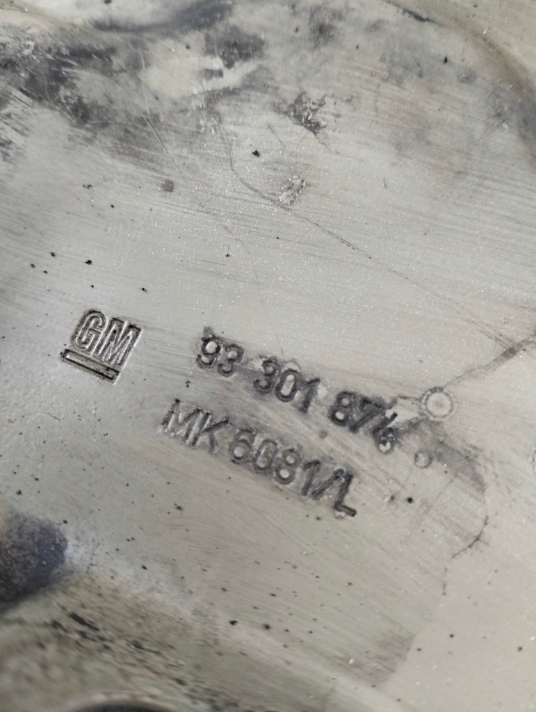 фото №13, Підсилювач верхній поперечина переднього opel meriva a 2004r 93301874