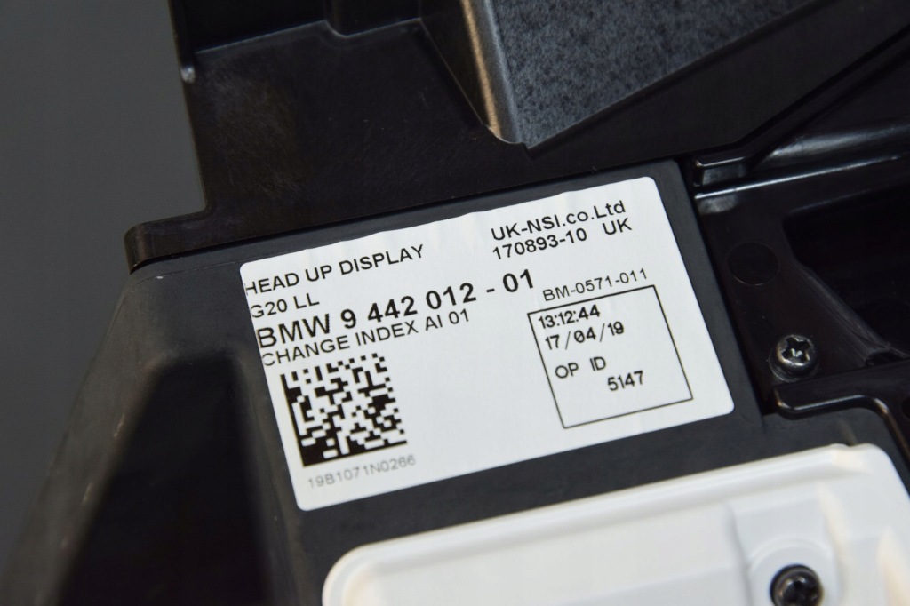 фото №7, Дисплей head up bmw 3 g20 g21 9442012 11485km