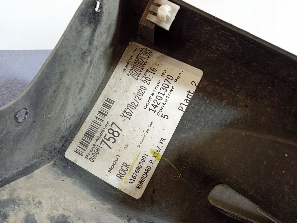 фото №14, Mercedes gls x167 порог подножка молдинг порог правая a1676903001