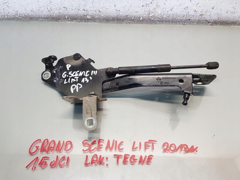 фото №1, Петля капот правий scenic iii lift 654000004r