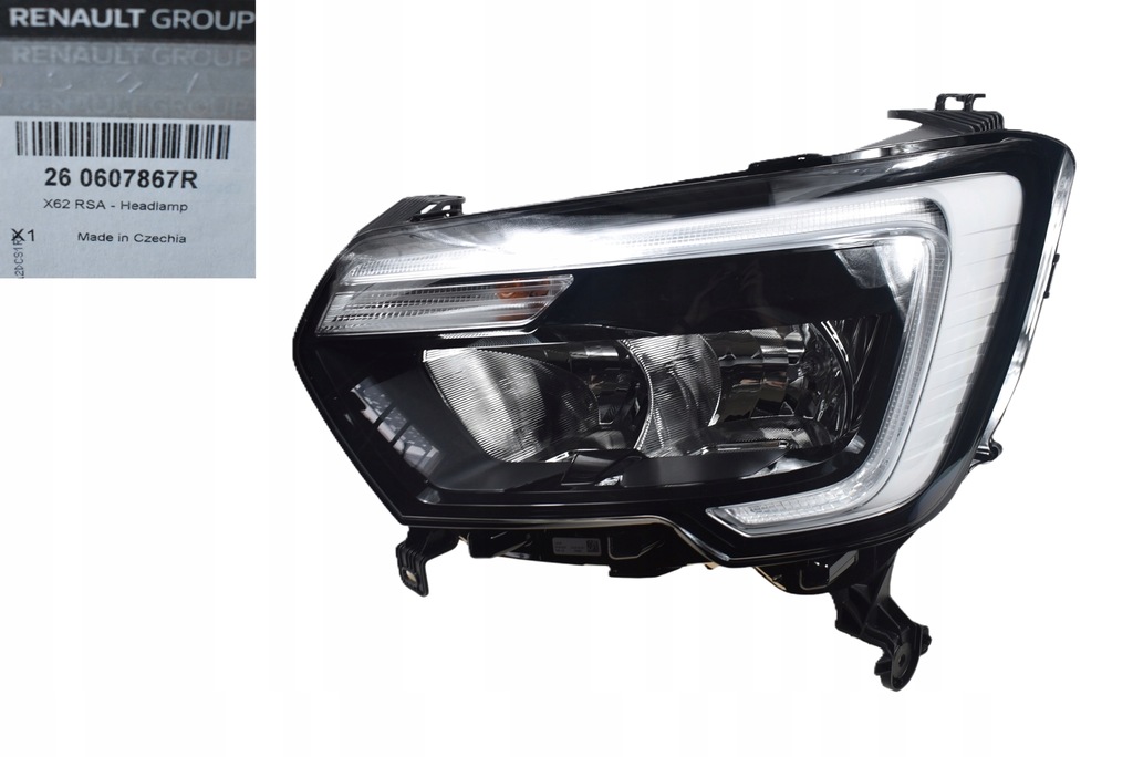 фото №1, Лампа фара лівий master iii iv 260607867r