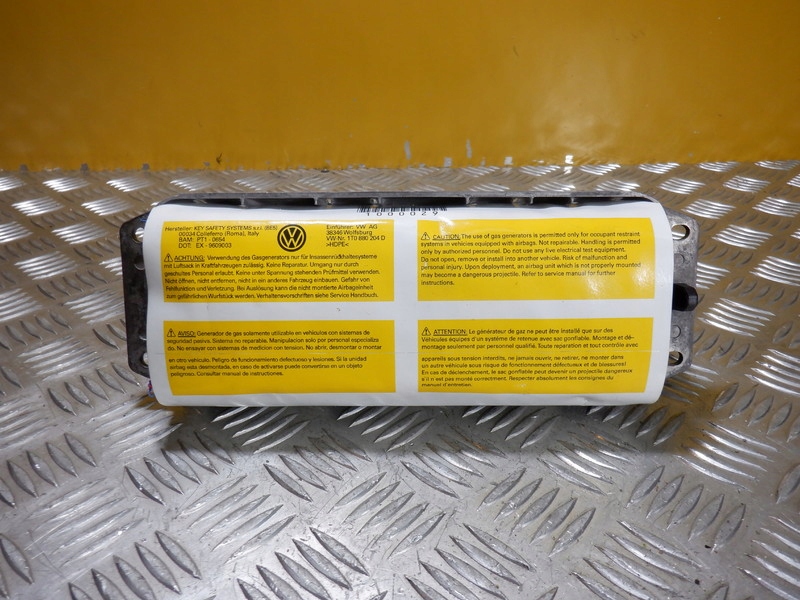 фото №12, Vw skoda seat подушка пассажир подушка безопасности 1t0880204d