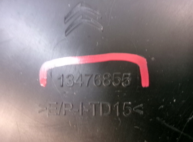 фото №12, Citroen c3 aircross молдинг крила ліва задня задня