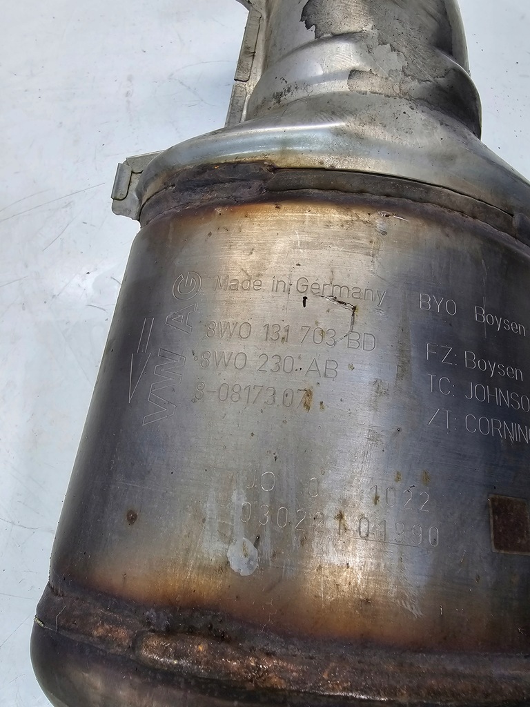 фото №7, Каталізатор dpf фільтр часток audi a4 b9 a5 a6 2.0 tdi 8w0131703bd