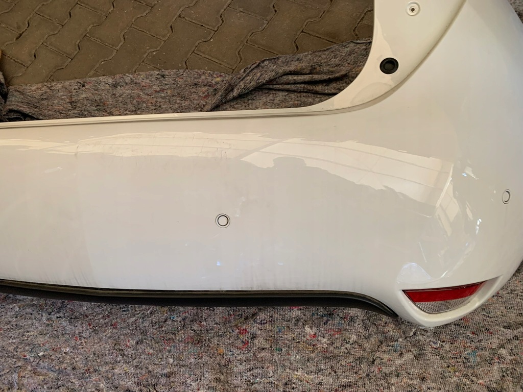 фото №8, Бампер задній задня 6 pdc датчики джгут лампи ov369 renault zoe ii lift