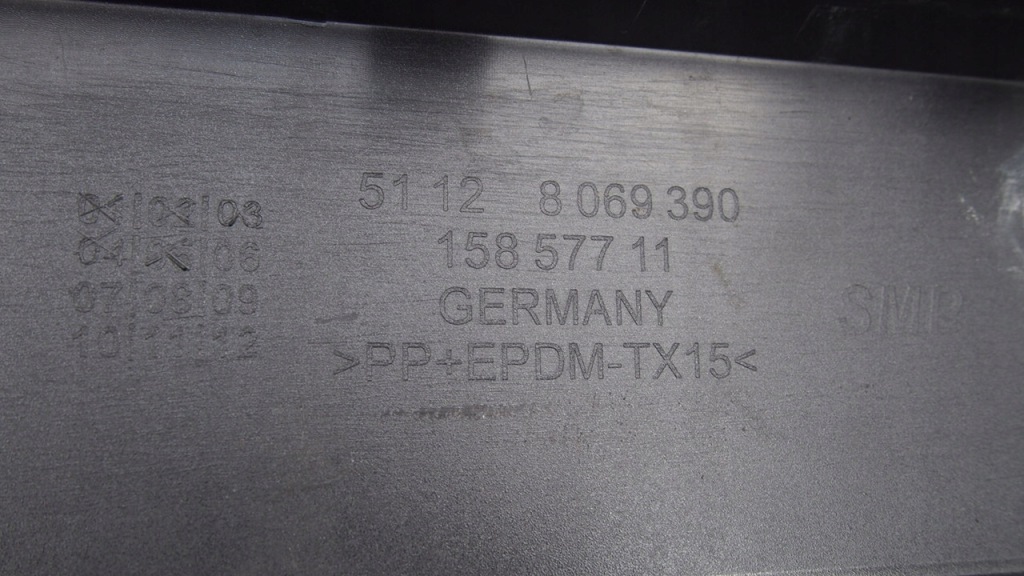 Bmw 3 g20 дифузор накладка бампера задня 8069390 Зі Шроту