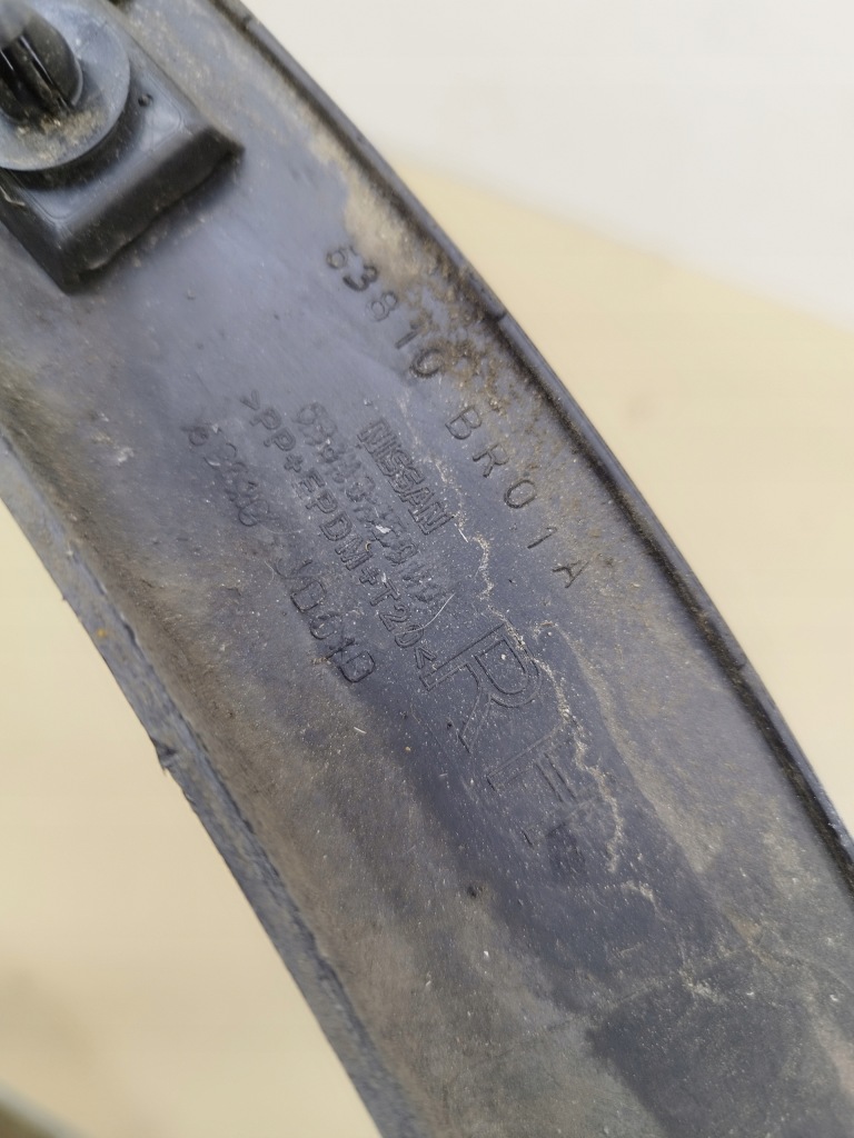 фото №12, Молдинг крила правий перед nissan qashqai j10 i lift 63810br01a