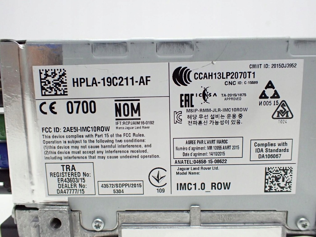 фото №13, Навігація navi радіо дисплей hpla-19c211-af jaguar f-pace x761 18r