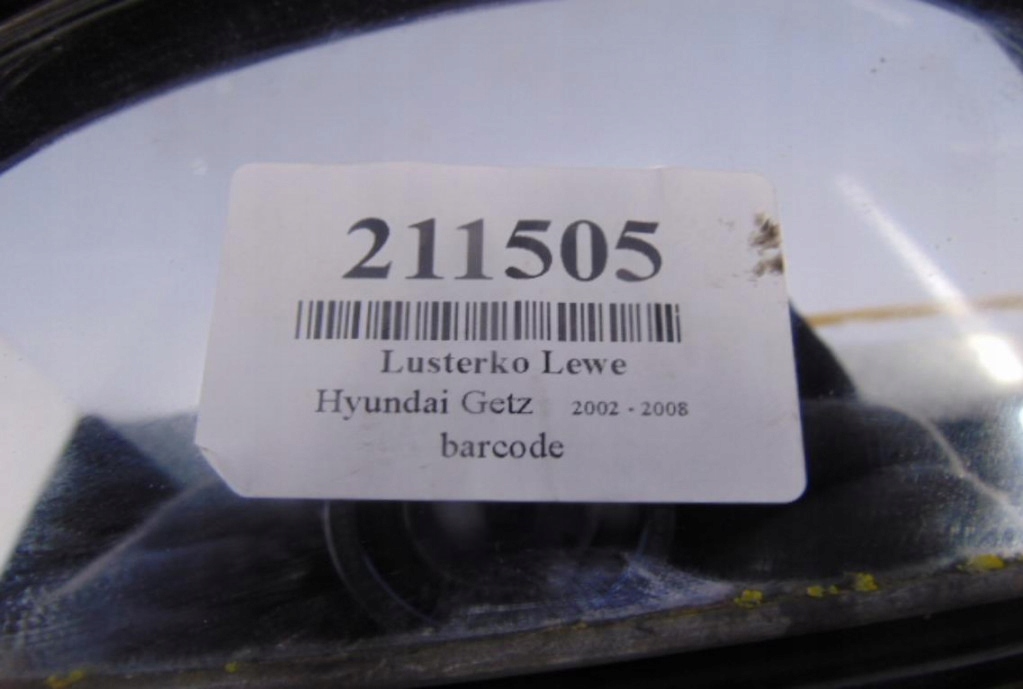 фото №8, Hyundai getz зеркало левая hb код лакокрасочного покрытия eb